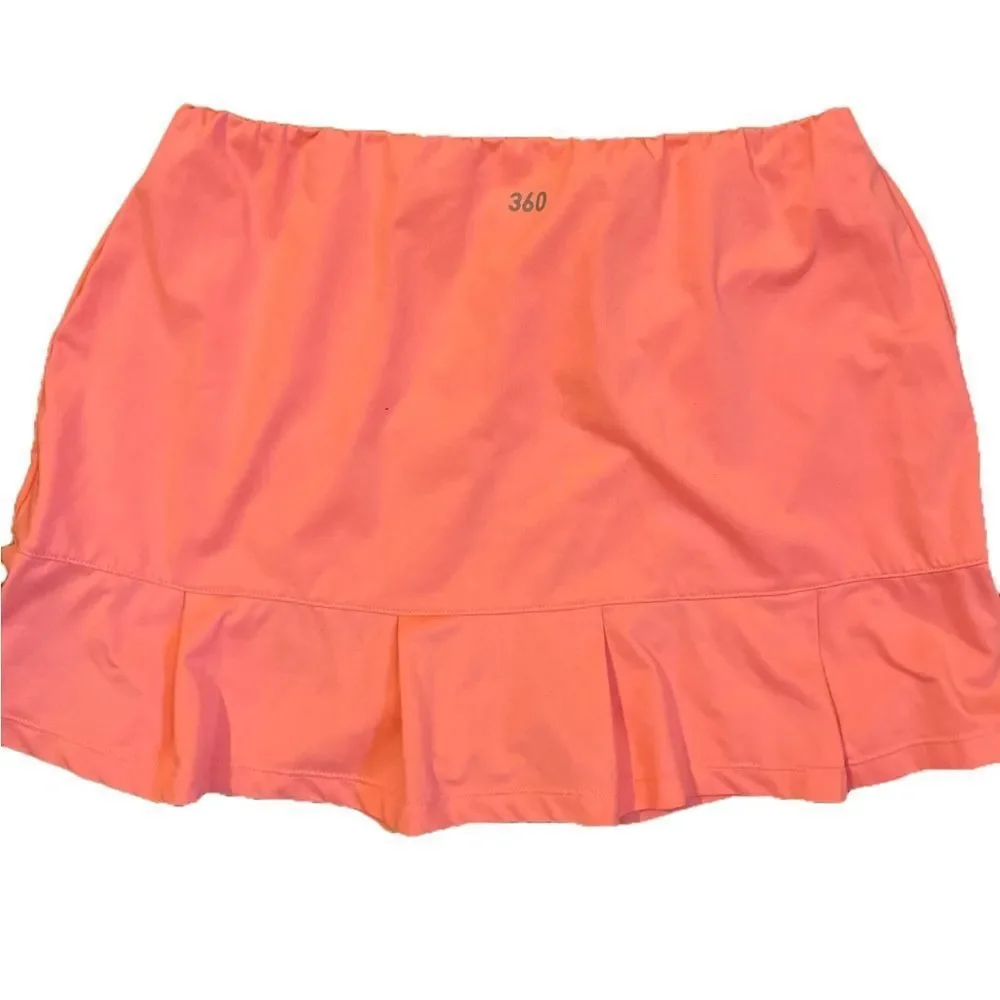 360 by Tail Skort - M melon orange , nylon spandex
